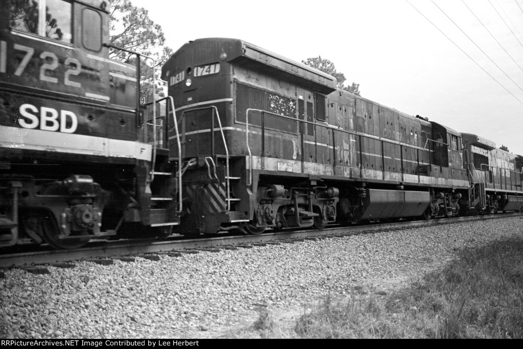 SBD 1741 on a ferry move